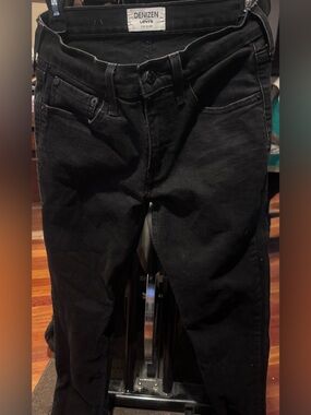 Denizen from Levi's Black Slim Straight Jeans